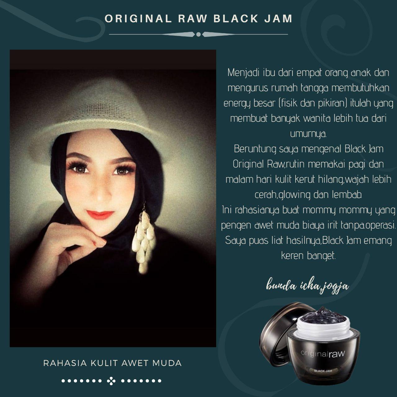 Testimoni Original raw black jam1