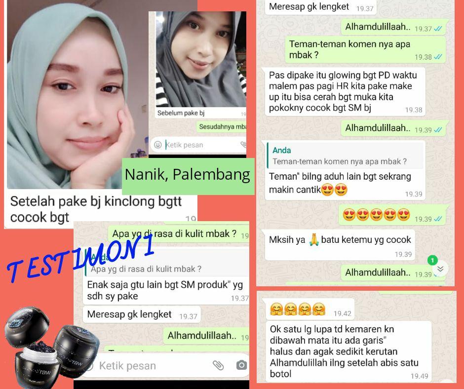 Testimoni Original raw black jam4